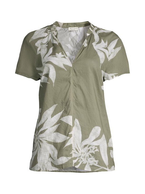 Marc O'Polo - V-neck Feminine -pusero - H21 MULTI/FOREST MOSS - photo 1 Marc O'Polo - V-neck Feminine -pusero - H21 MULTI/FOREST MOSS | Stockmann - photo 1