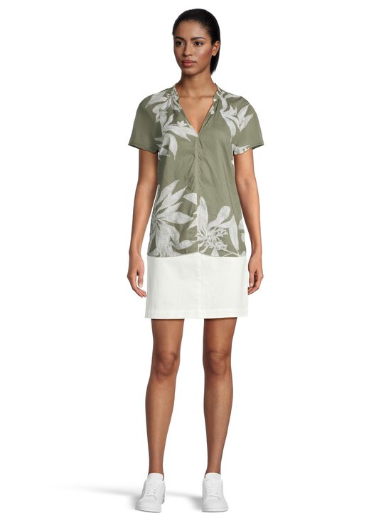 Marc O'Polo - V-neck Feminine -pusero - H21 MULTI/FOREST MOSS - photo 2 Marc O'Polo - V-neck Feminine -pusero - H21 MULTI/FOREST MOSS | Stockmann - photo 2