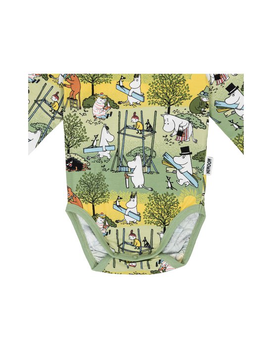 Moomin by Martinex - Busy Bees bodijs - GREEN | Stockmann - photo 3