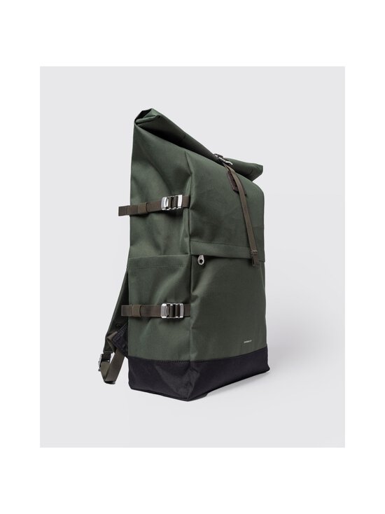 Sandqvist - Icon Rolltop L mugursoma - DAWN GREEN WITH DARK BROWN LEATHER - photo 2 Sandqvist - Icon Rolltop L mugursoma - DAWN GREEN WITH DARK BROWN LEATHER | Stockmann - photo 2