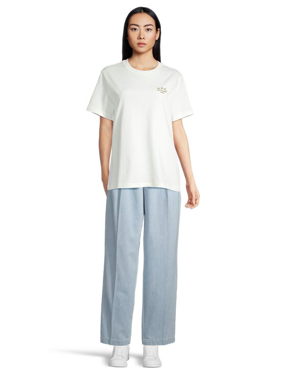 A.P.C - Standard Rue Madame t-paita - BLANC/KAKI - photo 2 A.P.C - Standard Rue Madame t-paita - BLANC/KAKI | Stockmann - photo 2