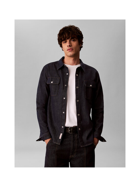 Calvin Klein Jeans - Teksasärk Iconic Western Denim - 46E ICONIC INDIGO | Stockmann - photo 2