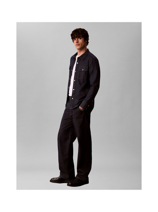 Calvin Klein Jeans - Teksasärk Iconic Western Denim - 46E ICONIC INDIGO | Stockmann - photo 6