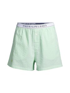Polo Ralph Lauren - Seersucker Boxer Logo -pyjamashortsit - PISTACHIO GREEN | Stockmann