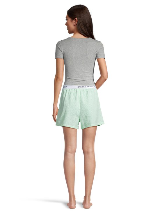 Polo Ralph Lauren - Seersucker Boxer Logo -pyjamashortsit - PISTACHIO GREEN | Stockmann - photo 4
