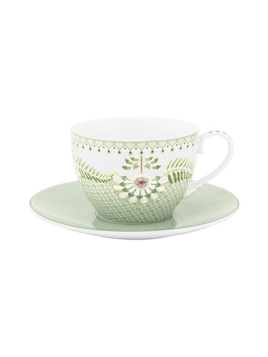 PIP Studio - Lily & Lotus tase ar apakštasi 280 ml - LIGHT GREEN - photo 1 PIP Studio - Lily & Lotus tase ar apakštasi 280 ml - LIGHT GREEN | Stockmann - photo 1