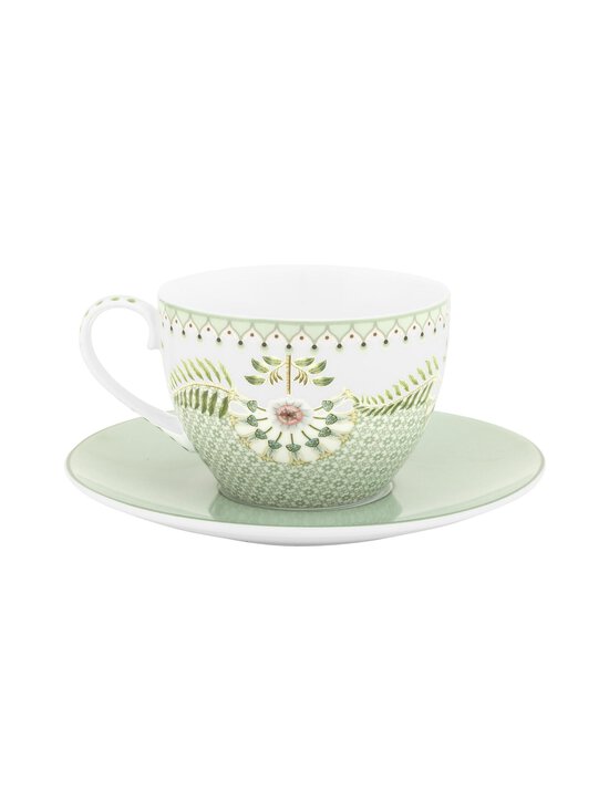 PIP Studio - Lily & Lotus tase ar apakštasi 280 ml - LIGHT GREEN - photo 2 PIP Studio - Lily & Lotus tase ar apakštasi 280 ml - LIGHT GREEN | Stockmann - photo 2