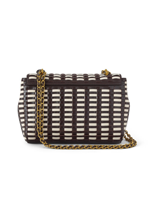 Mulberry - Lily Woven -nahkalaukku - G232 EBONY-EGGSHELL | Stockmann - photo 2