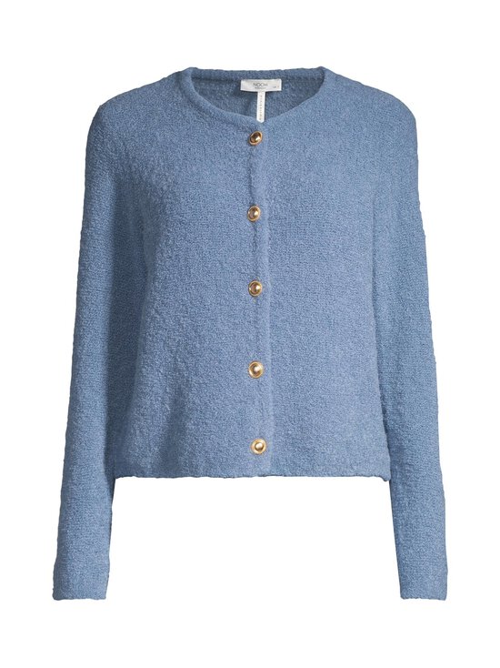 NOOM - Nicolette Cropped Boucle -neuletakki - STEEL BLUE | Stockmann - photo 1