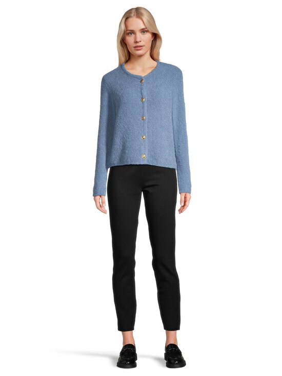 NOOM - Nicolette Cropped Boucle -neuletakki - STEEL BLUE | Stockmann - photo 2