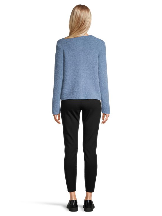 NOOM - Nicolette Cropped Boucle -neuletakki - STEEL BLUE | Stockmann - photo 3