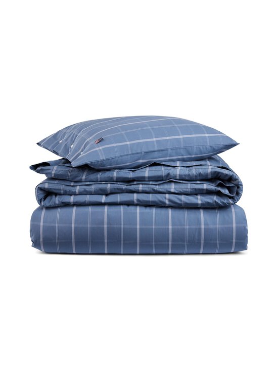 Voodipesukomplekt Checked Cotton Poplin 150 x 210 / 50 x 60 cm