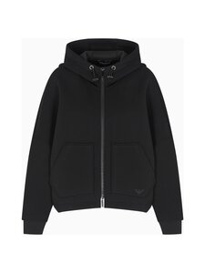 Emporio Armani - Blouson-hupullinen takki - UC001 BLACK | Stockmann