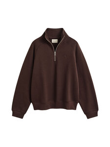 GANT - Half Zip -collegepaita - 202 DEEP BROWN | Stockmann