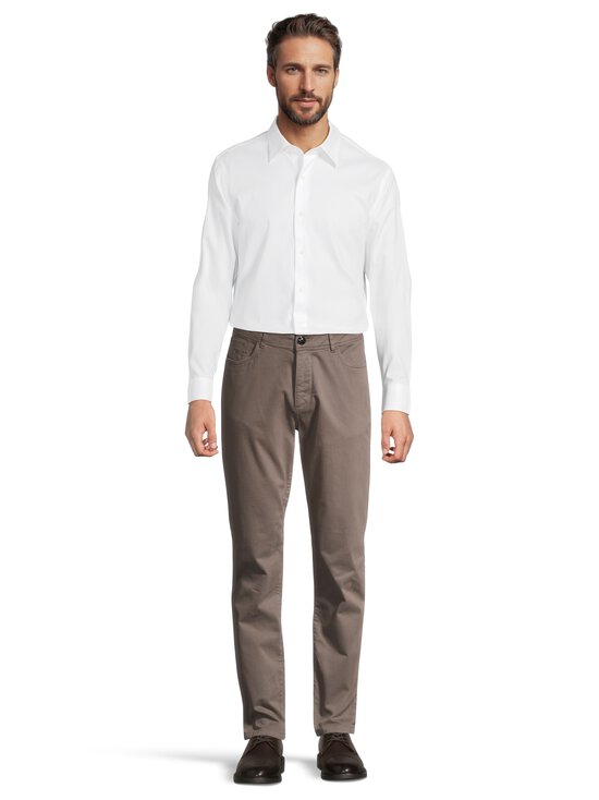 Oscar Jacobson - Püksid Slim Fit 5-Pocket Stretch - 466 BAKED BEIGE | Stockmann - photo 3