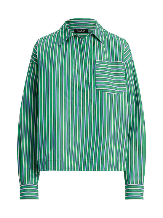Lauren Ralph Lauren - Stachee kreklblūze - GREEN/WHITE MULTI | Stockmann - photo 1