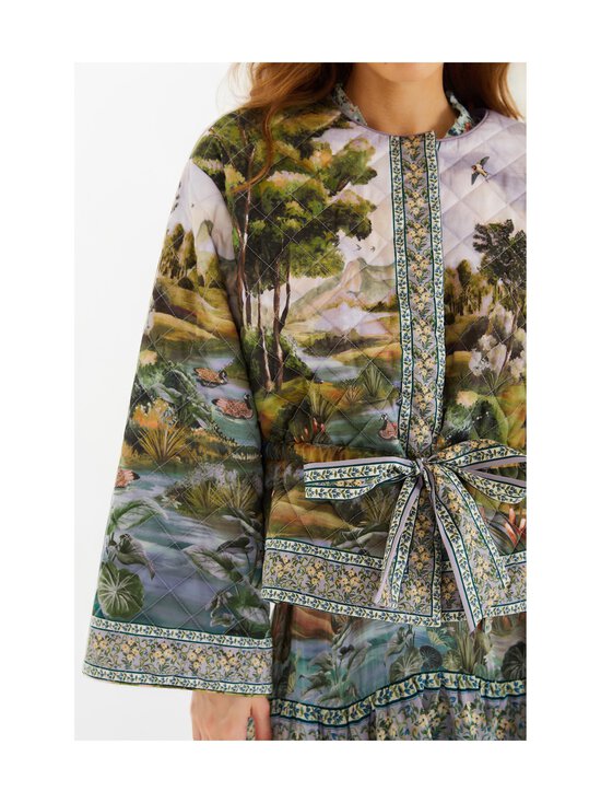 Farm Rio - Countryside Landscape Multicolor -takki - 25191 COUNTRYSIDE LANDSCAPE MULTICOLOR | Stockmann - photo 3