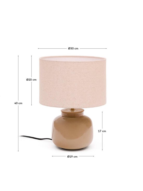 Kave Home - Tay-pöytävalaisin - BEIGE | Stockmann - photo 6