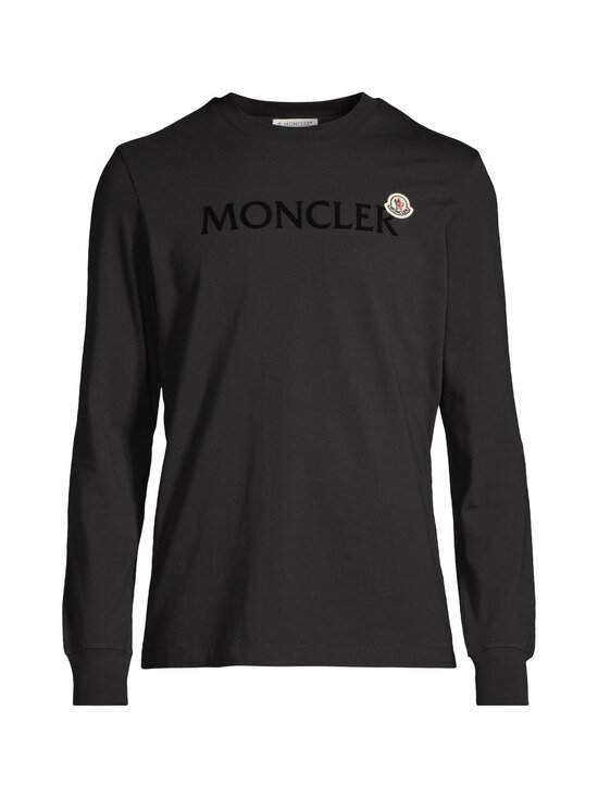 Moncler - Logo-trikoopaita - 999 BLACK | Stockmann - photo 1