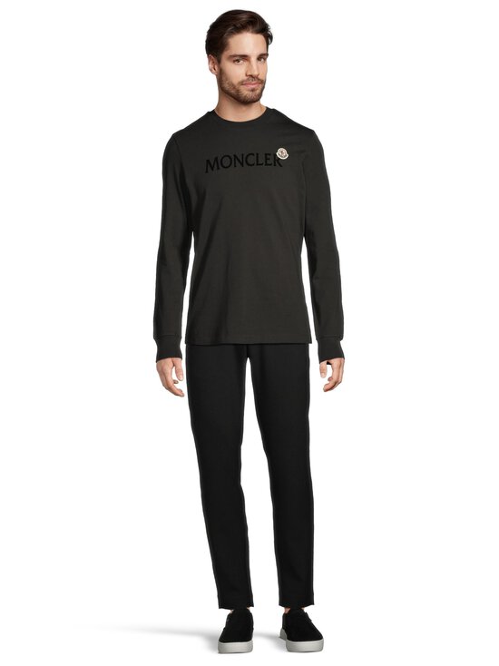 Moncler - Logo-trikoopaita - 999 BLACK | Stockmann - photo 2