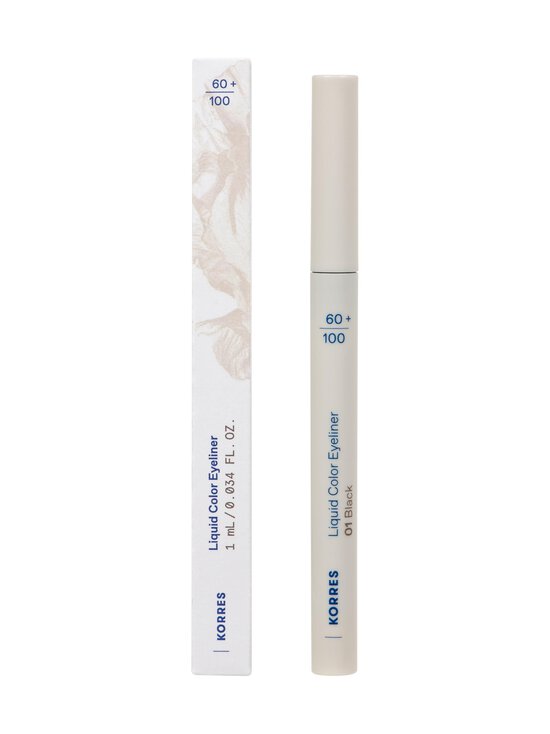 Korres - Liquid Color Eyeliner acu zīmulis - 01 BLACK - photo 3 Korres - Liquid Color Eyeliner acu zīmulis - 01 BLACK | Stockmann - photo 3