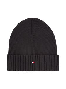 Tommy Hilfiger - Puuvilla-kašmiirisegust mütsTH Flag - OS BLACK Tommy Hilfiger - Puuvilla-kašmiirisegust mütsTH Flag - OS BLACK | Stockmann