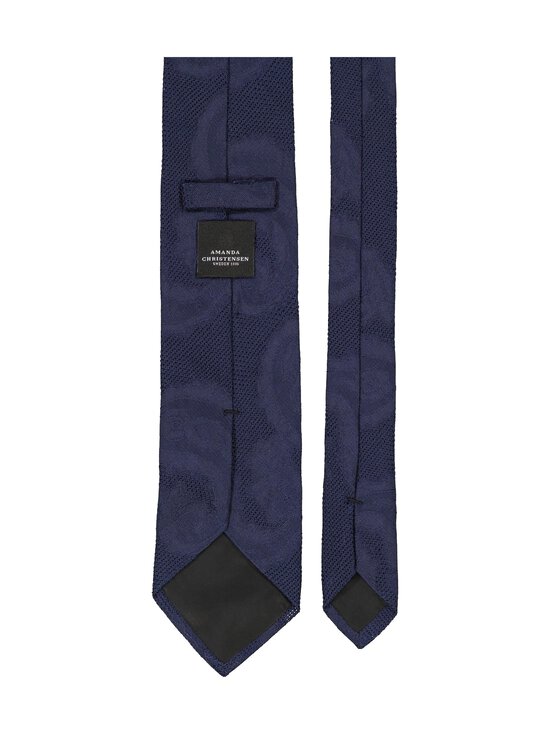 Amanda Christensen - Classic Grenadine -silkkisolmio - 409 NAVY | Stockmann - photo 2