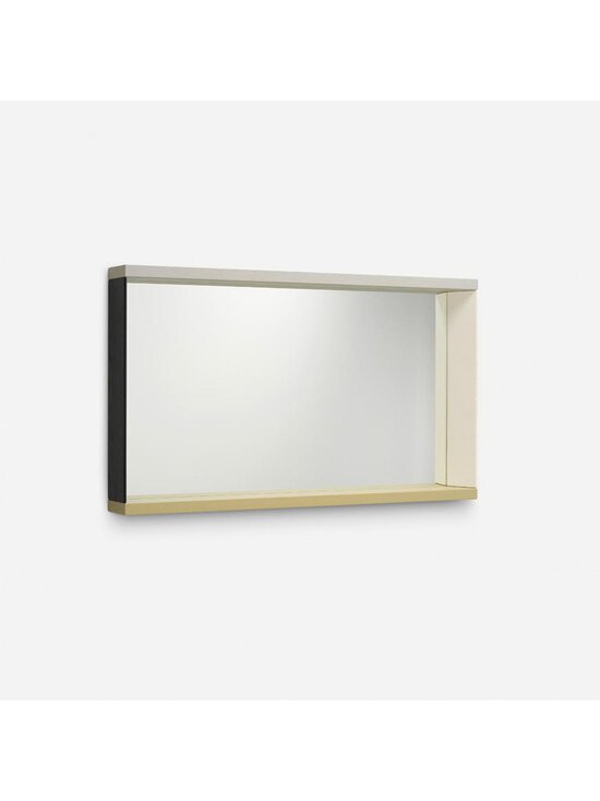 Vitra - Colour Frame -peili 91 x 48 cm - BEIGE,MUSTA,VALKOINEN,HARMAA | Stockmann - photo 3