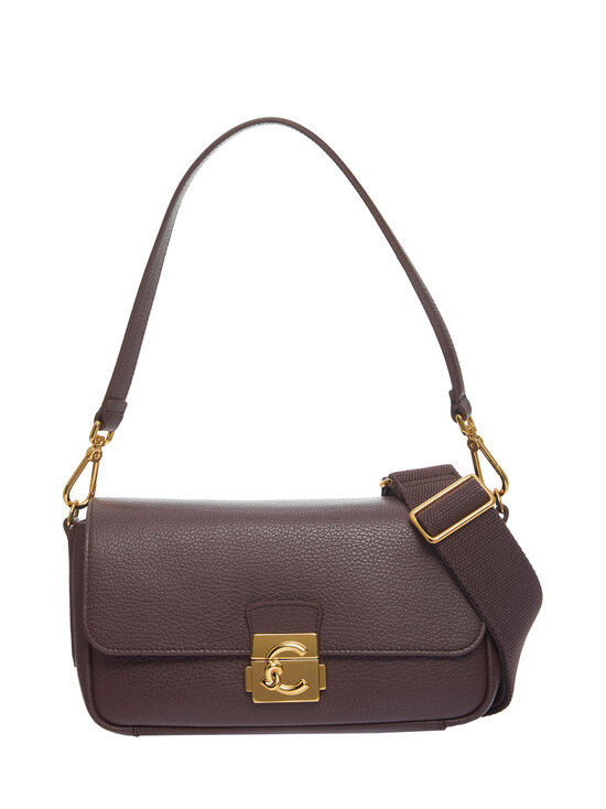 Coccinelle - C-Me Lock Grained Leather -käsilaukku - R49 BERRY | Stockmann - photo 1
