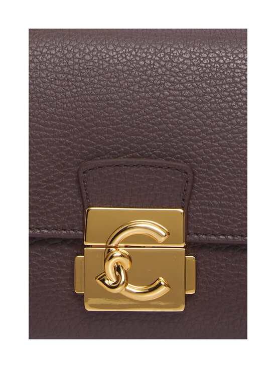 Coccinelle - C-Me Lock Grained Leather -käsilaukku - R49 BERRY | Stockmann - photo 4