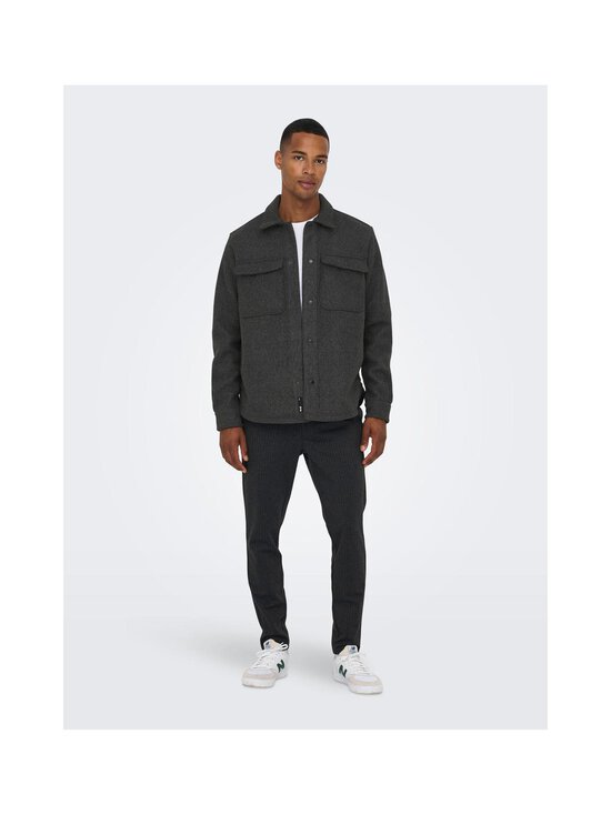 Only & Sons - OnSash-päällyspaita - BLACK - photo 5 Only & Sons - OnSash-päällyspaita - BLACK | Stockmann - photo 5