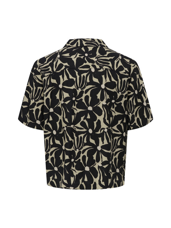 Only & Sons - OnsHarvi Relaxed Resort krekls ar apkakli - JET BLACK | Stockmann - photo 2