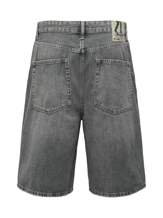 Only & Sons - OnsCarl Bal Tai -farkkushortsit - MEDIUM GREY DENIM | Stockmann - photo 2