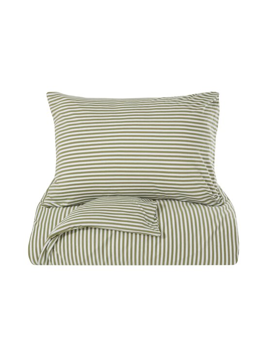 Casa Stockmann - Riga-tyynyliina - SAGE GREEN/WHITE | Stockmann - photo 3
