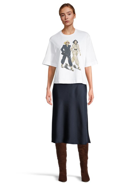 rich & royal - Gentle Fit Women Print t-paita - 100 WHITE | Stockmann - photo 2