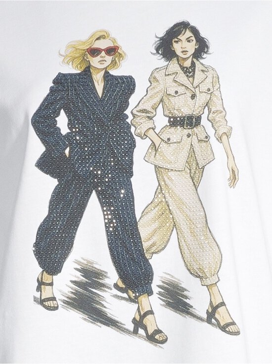 rich & royal - Gentle Fit Women Print t-paita - 100 WHITE | Stockmann - photo 4