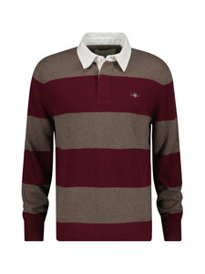 GANT - Barstriped Lambswool -neule - 676 DEEP GRAPE WINE | Stockmann