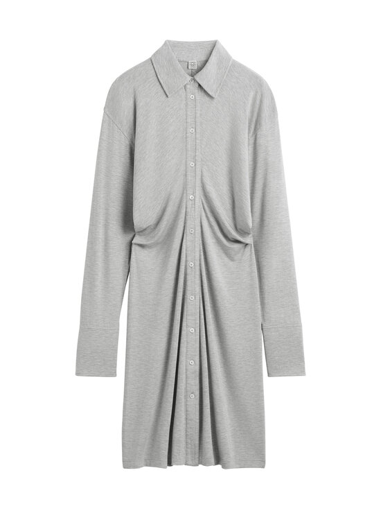 TOTEME - Slouch Jersey -mekko - 039 PALE GREY MALANGE | Stockmann - photo 1