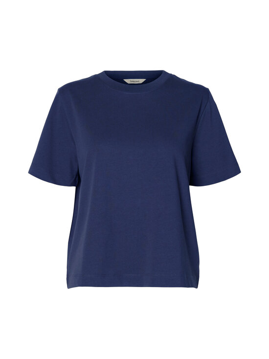 Selected - SlfEssential Boxy t-paita - OCEAN CAVERN | Stockmann - photo 1