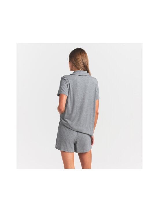 SKIMS - Soft Lounge Short Sleep Set -pyjama - HEATHER GREY | Stockmann - photo 4