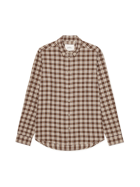 Les Deux - Soft Check -paita - 215 IVORY | Stockmann - photo 1