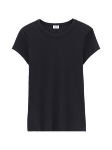 Filippa K - Fine Rib t-paita - 1433 BLACK | Stockmann