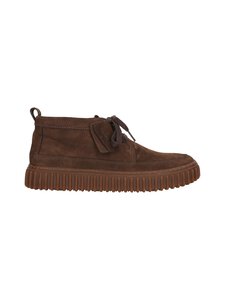 Clarks - Torhill LaceHi -nahkakengät - DARK BROWN NUB Clarks - Torhill LaceHi -nahkakengät - DARK BROWN NUB | Stockmann