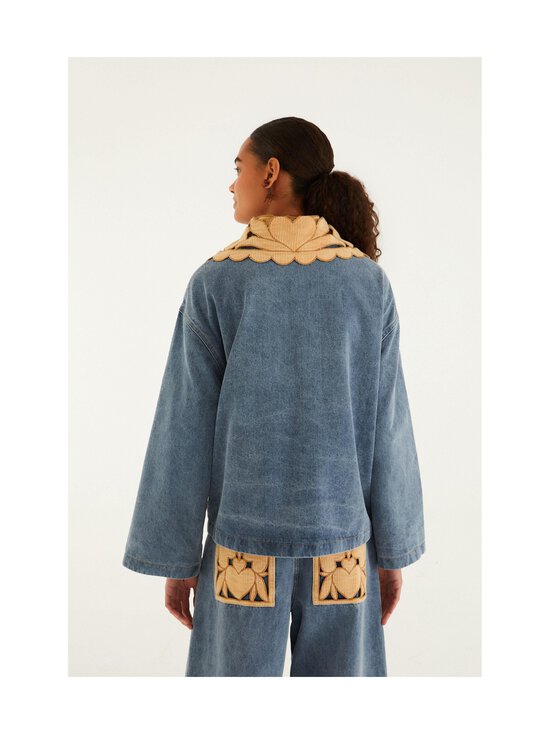 Farm Rio - Blue Richelieu Denim -farkkutakki - L0034 DENIM | Stockmann - photo 2