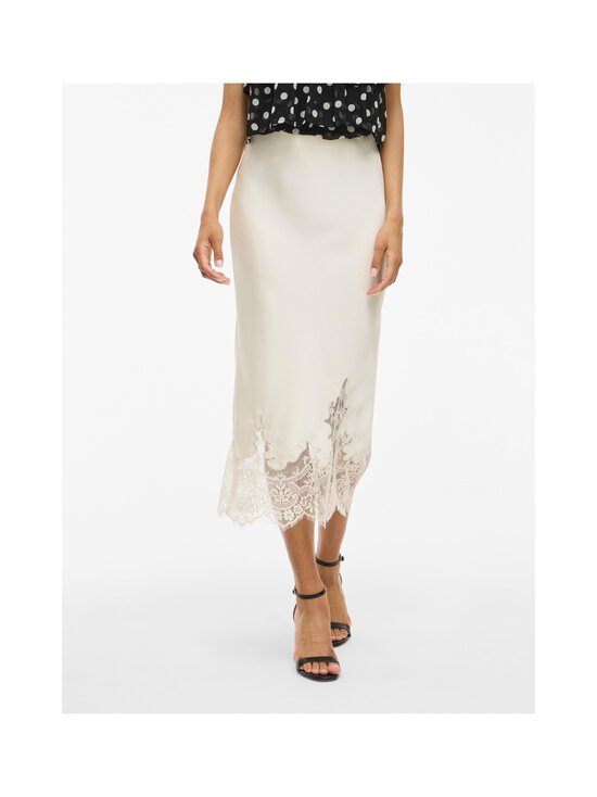 Vila - Visabel Lace Detail midi svārki - BIRCH | Stockmann - photo 4