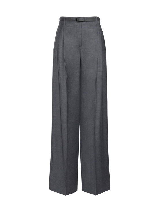 Max Mara Studio - Mstlago Long -housut - 003 DARK GREY | Stockmann - photo 1