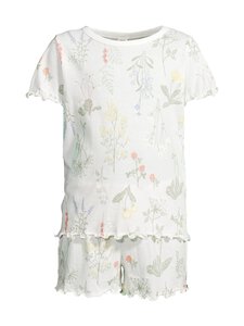 Lindex - Pyjamasetti - 325 LIGHT DUSTY WHITE | Stockmann