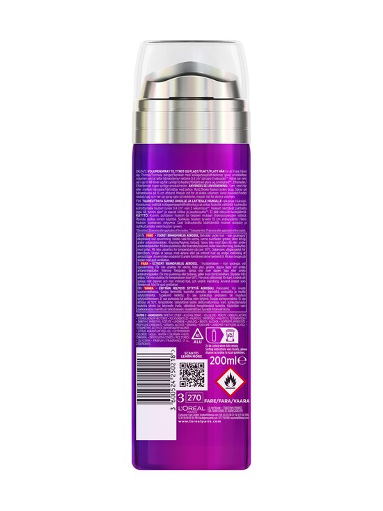 L'Oréal Paris - Elvital Collagen Lifter Volume Spray -tuuheuttava suihke, 200 ml - NO COL | Stockmann - photo 2