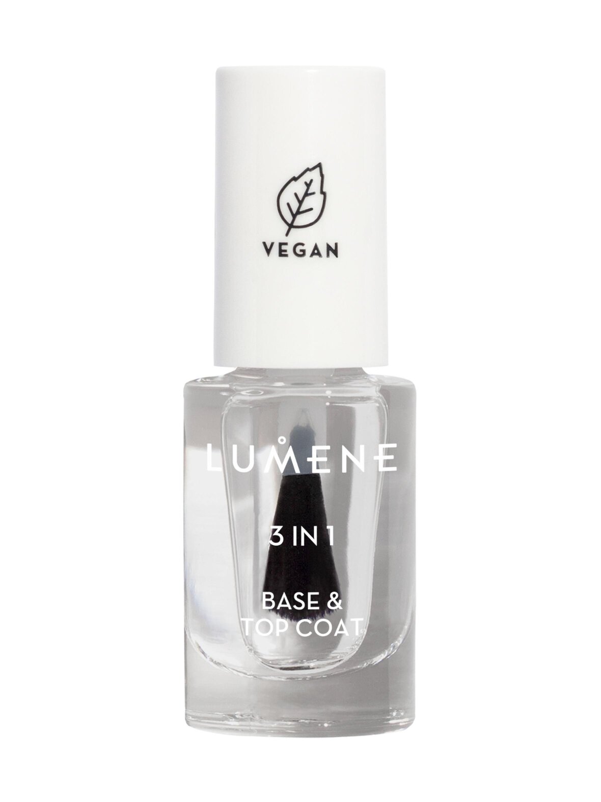 Lumene 3 in 1 base & top coat -alus- ja päällyslakka 5 ml