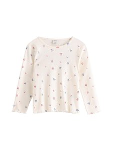 Lindex - Pointelle adīts tops - 325 LIGHT DUSTY WHITE | Stockmann